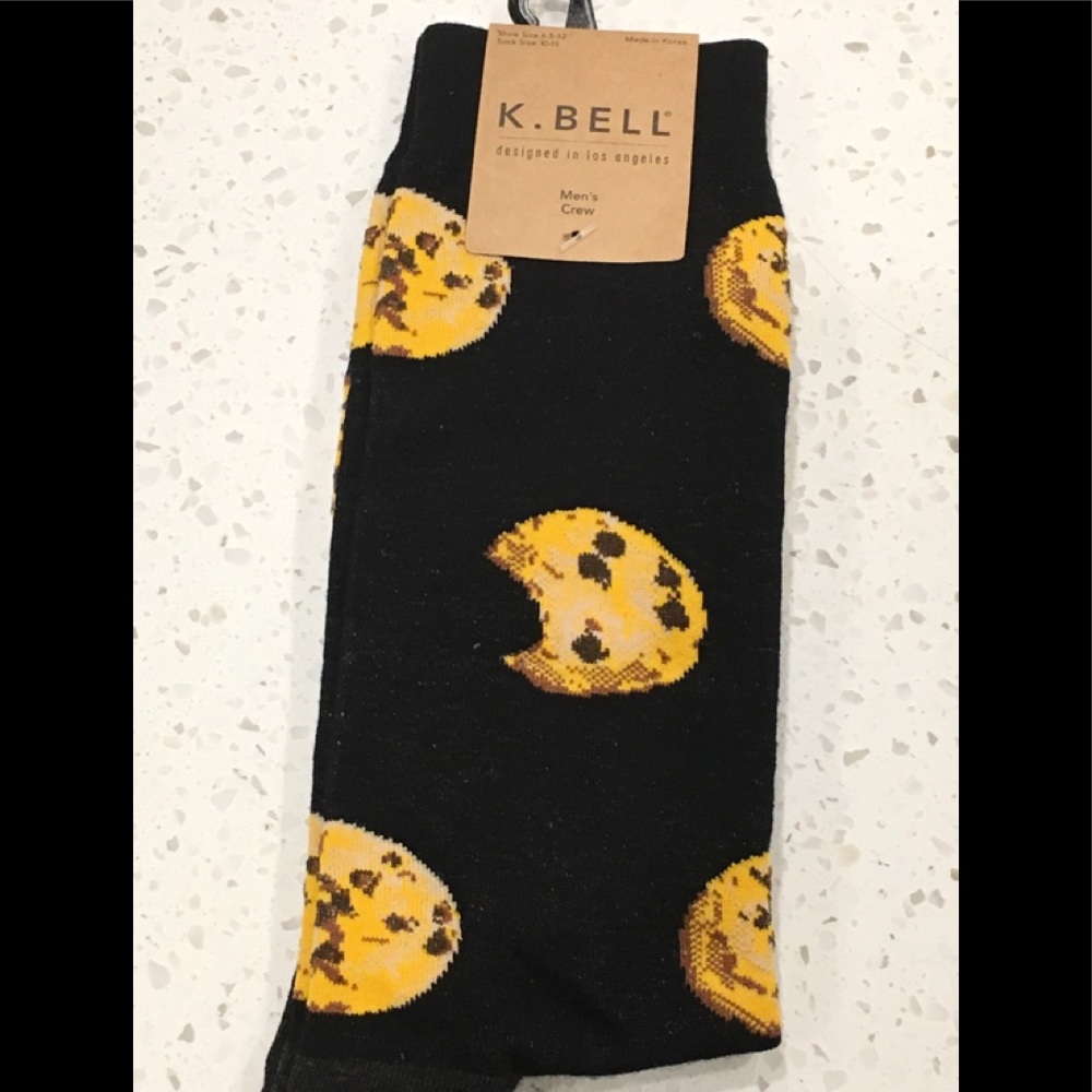 SOCKS chocolate chip cookie DESSERT fun food BAKE